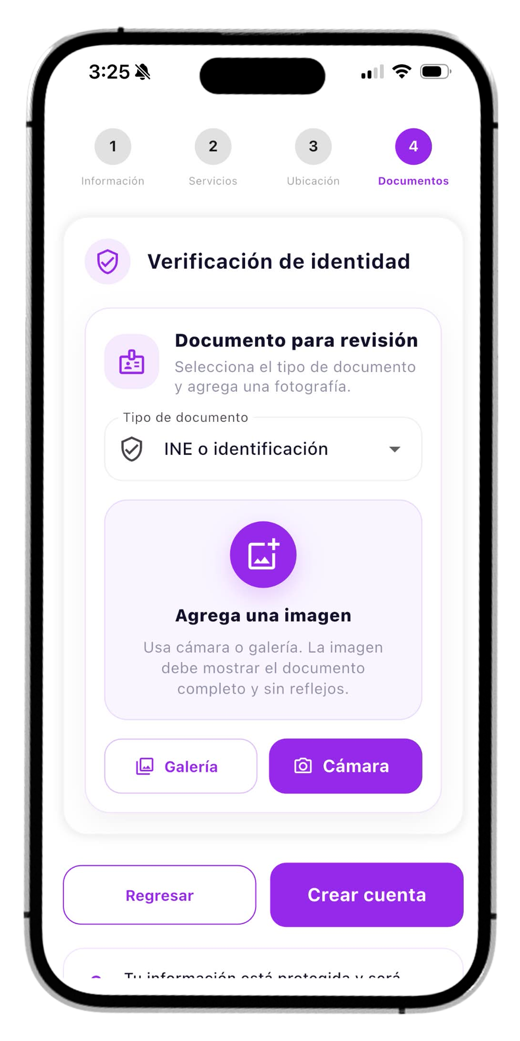 Verificación de identidad y documentación para proveedores en venVoy
